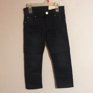 H&M Navy Stretch Boys Pants NWT